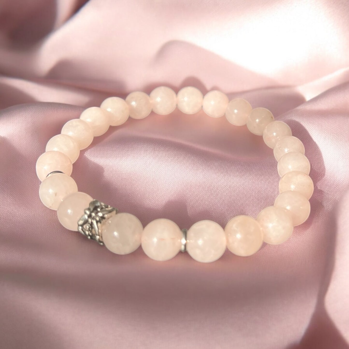 Bracciale Quarzo Rosa