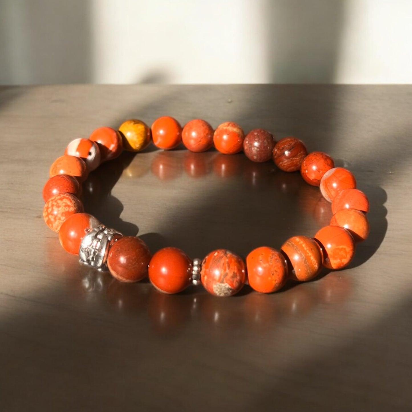Bracciale Diaspro Rosso Terra