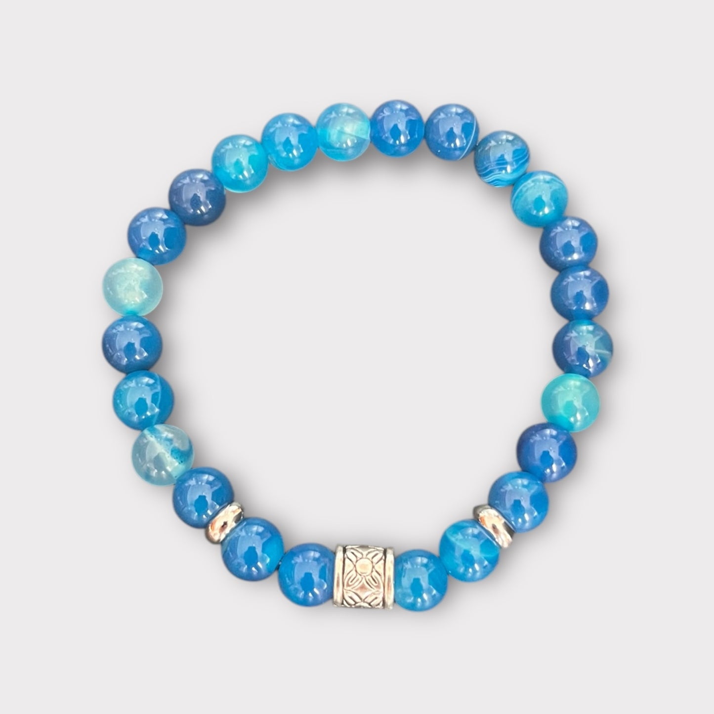 Bracciale Agata Blue