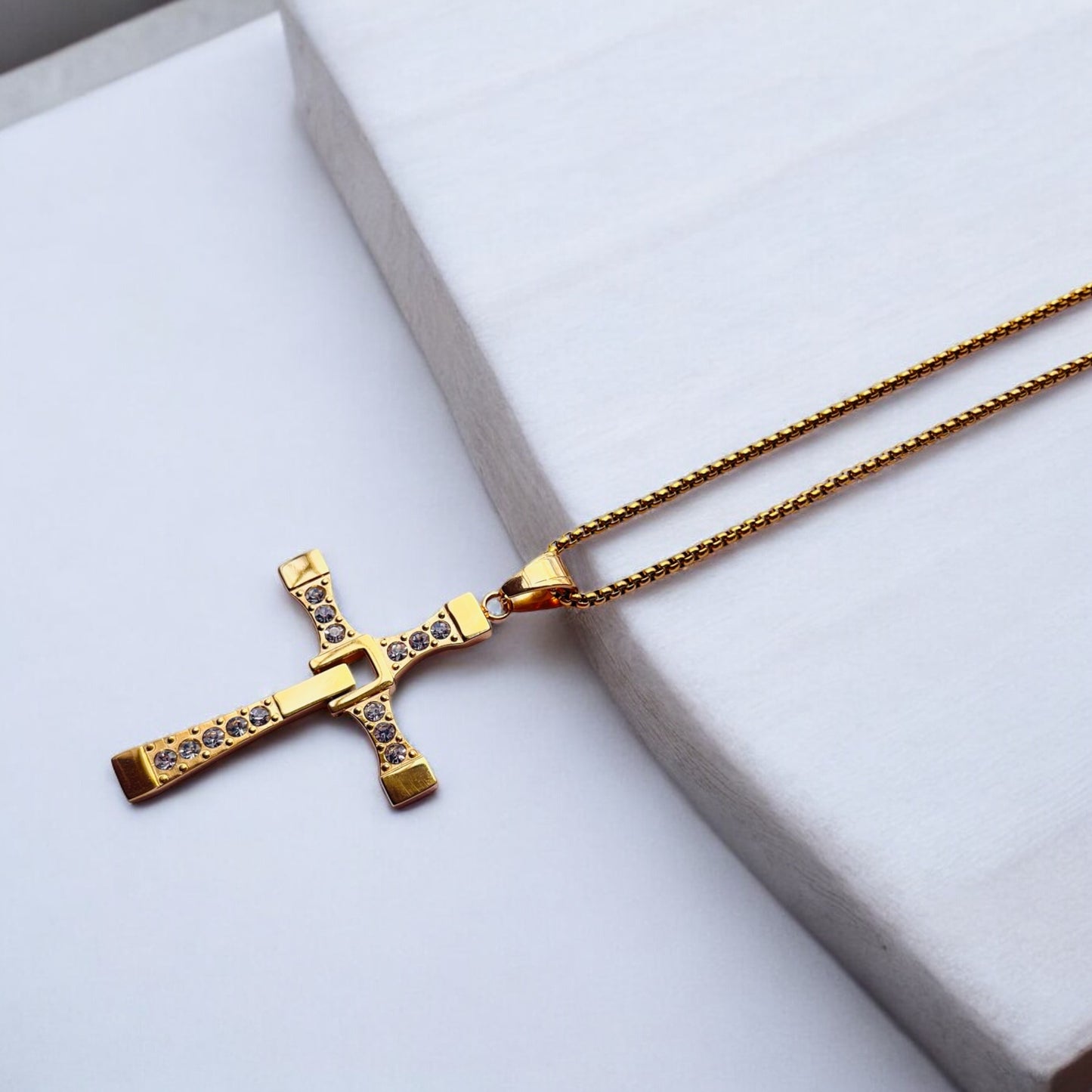 Collana GLITTER CROSS