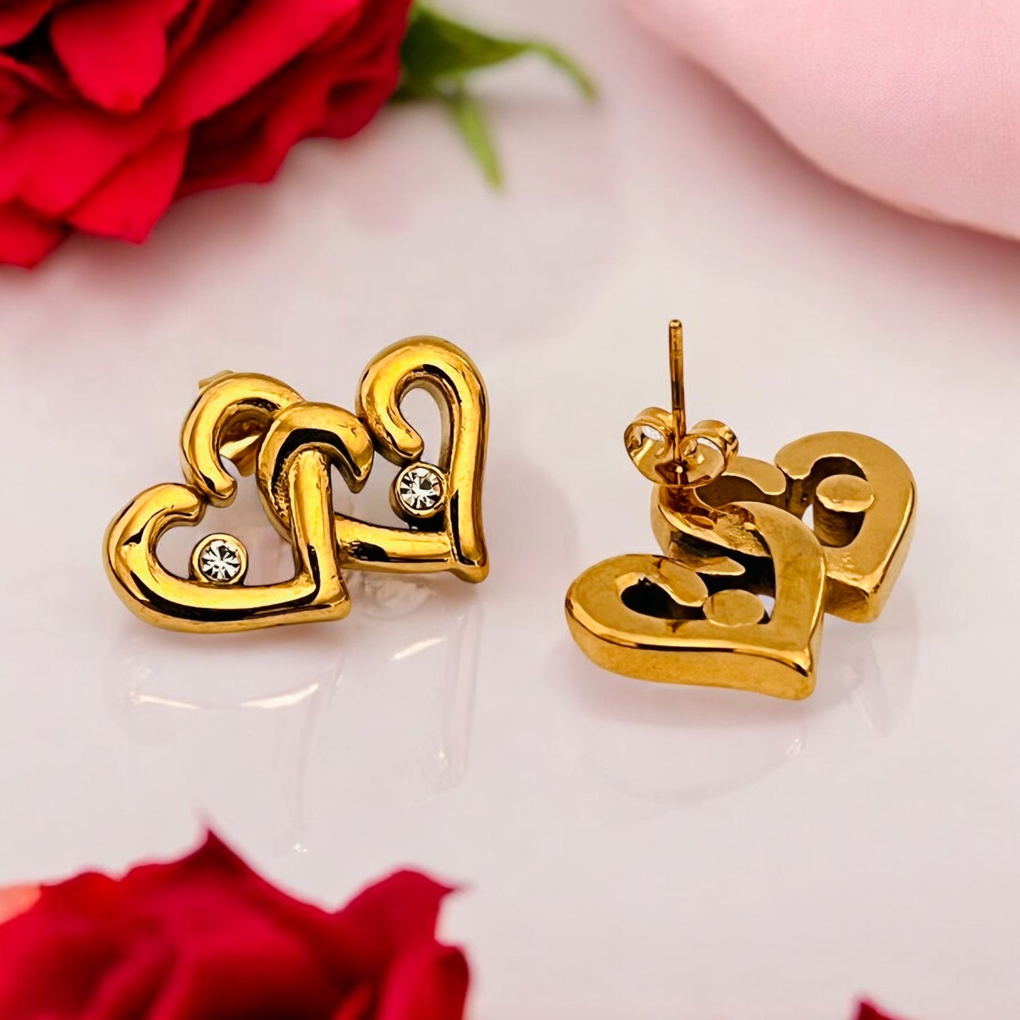 Orecchini 2 Mini Heart