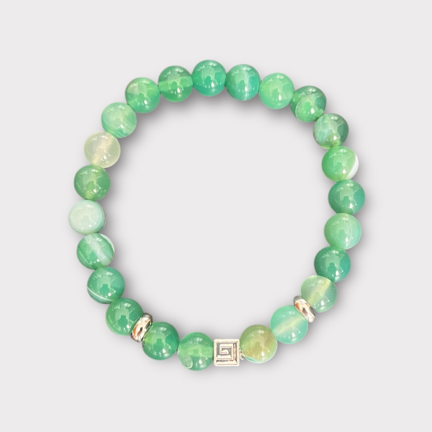 Bracciale Agata Verde