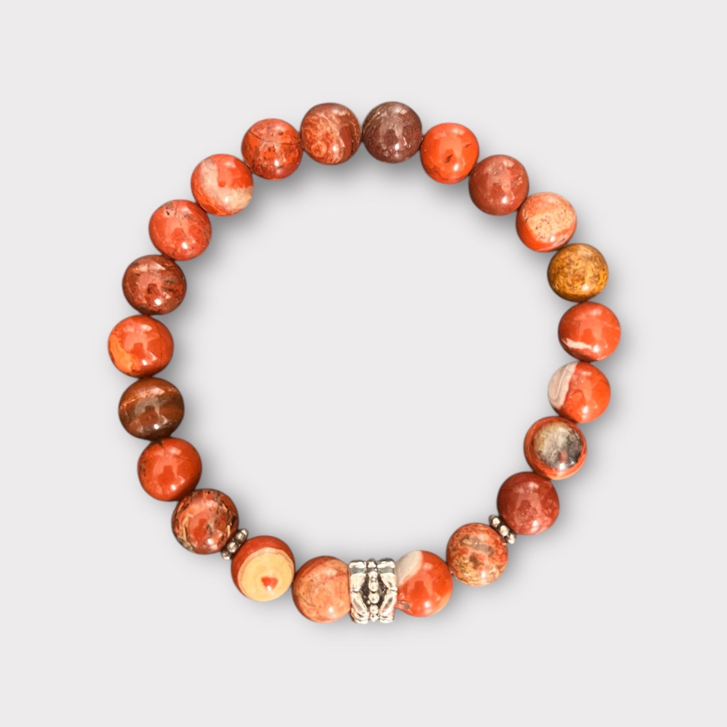 Bracciale Diaspro Rosso Terra