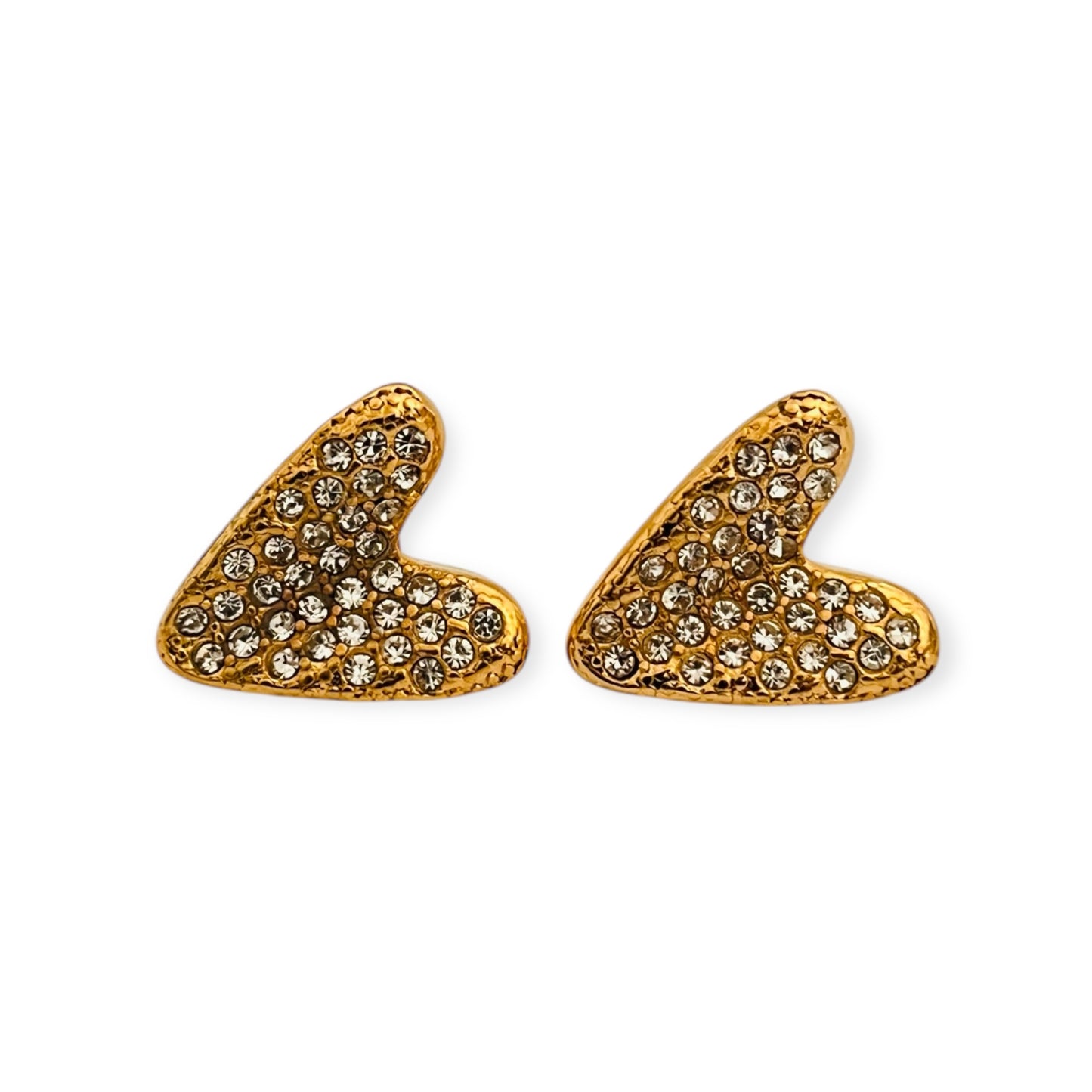 Orecchini Heart Pavé