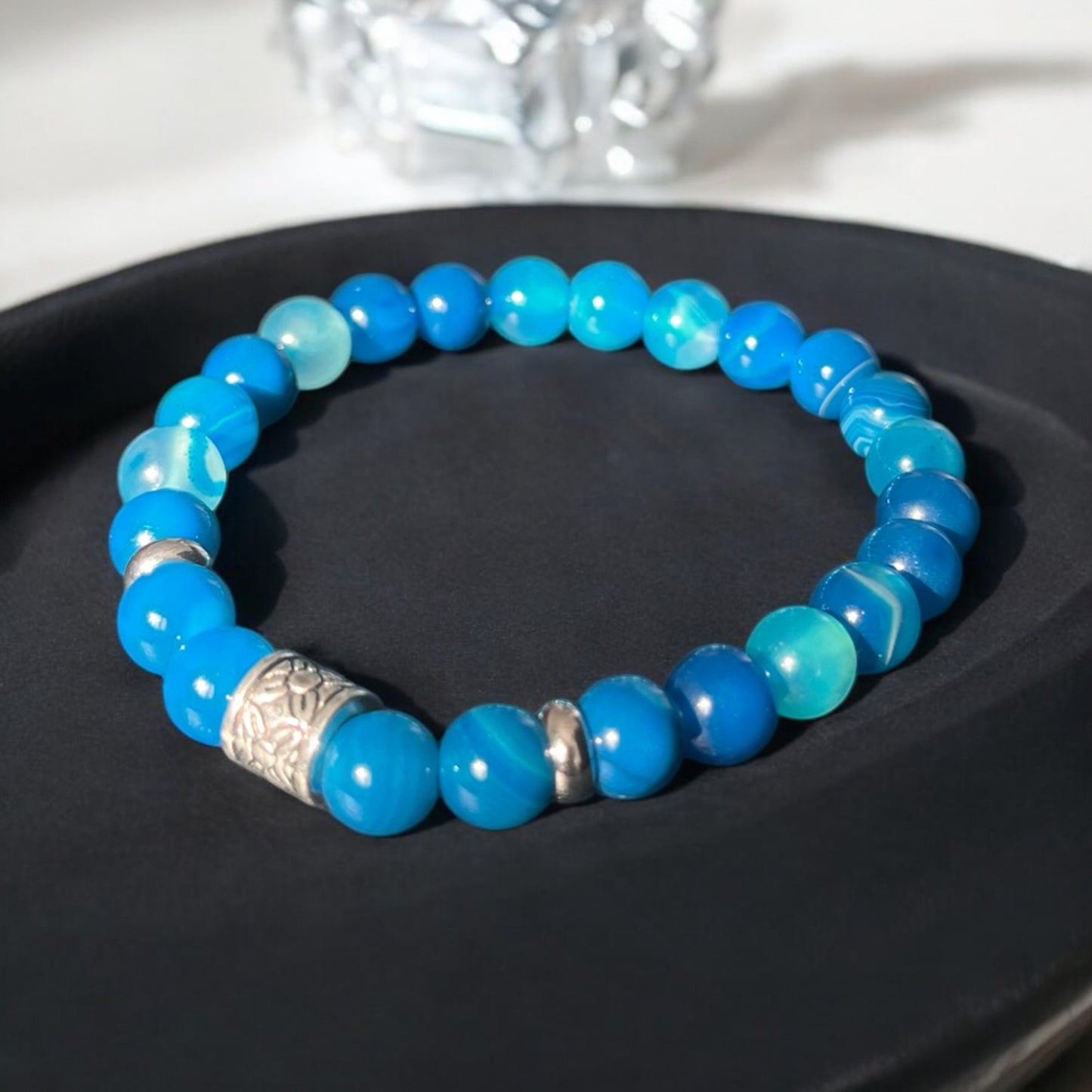 Bracciale Agata Blue