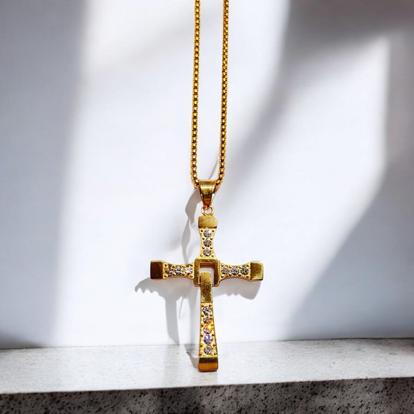 Collana GLITTER CROSS