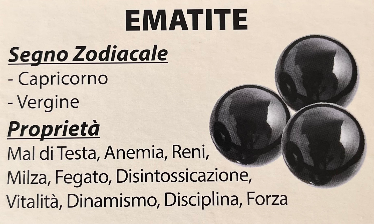 Bracciale Ematite