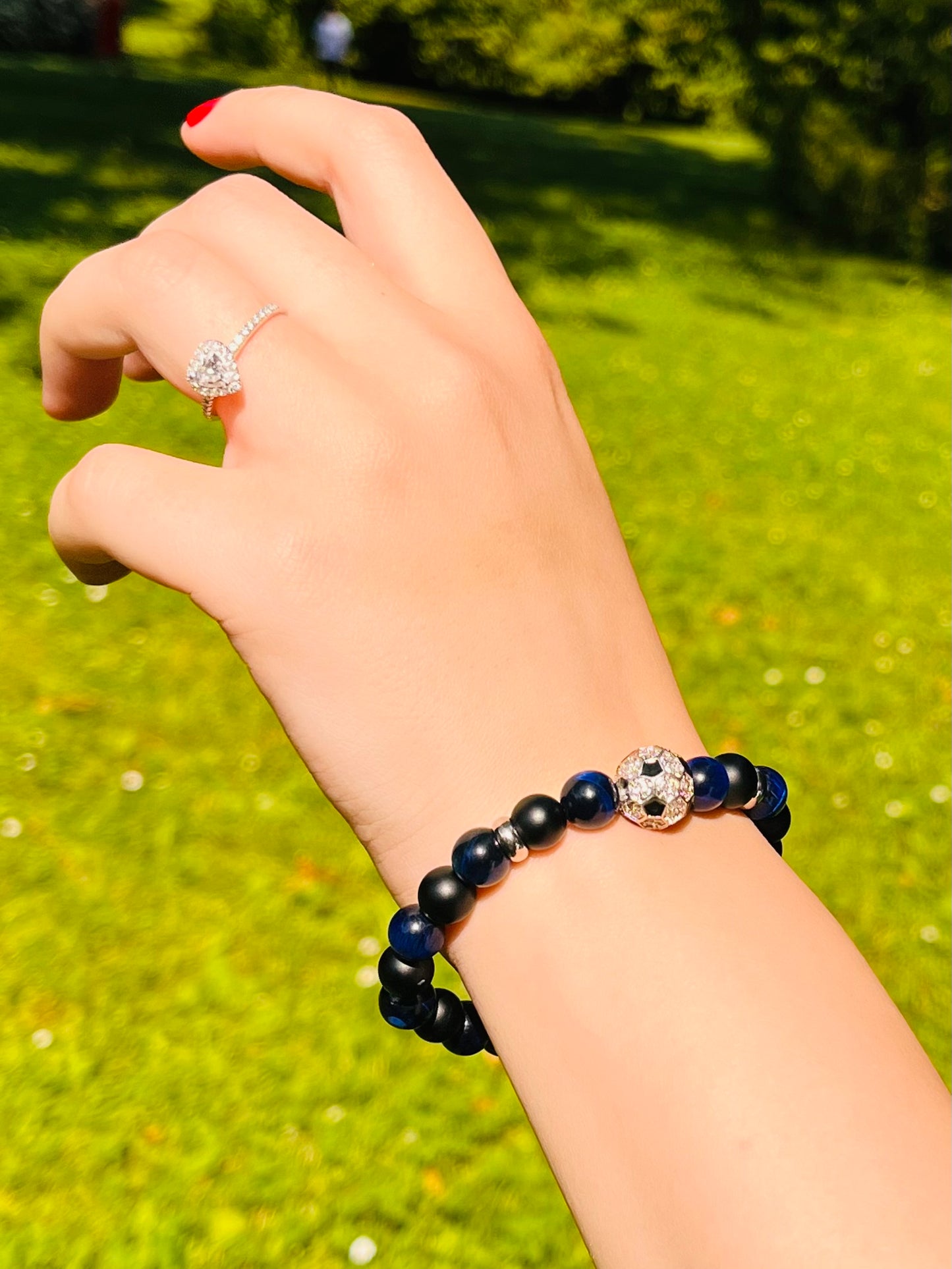Bracciale NERO AZZURRI