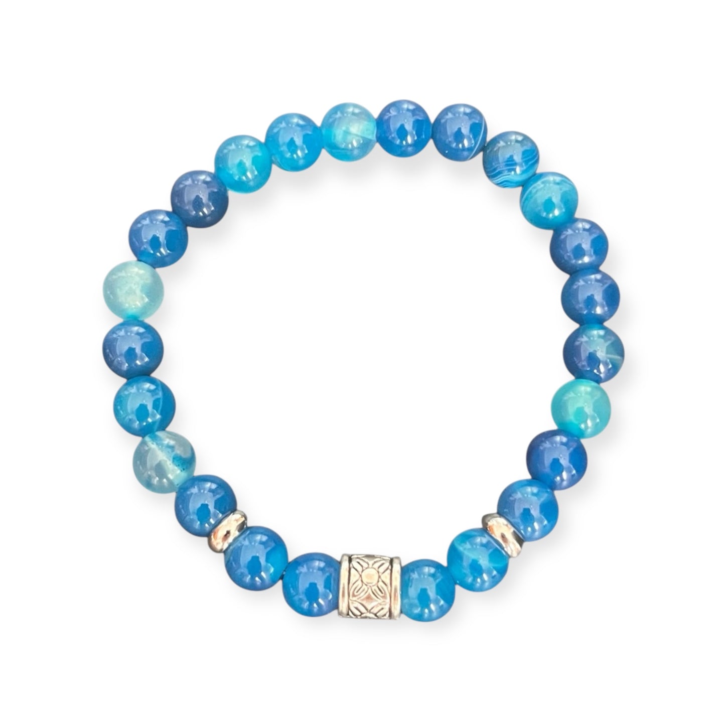 Bracciale Agata Blue