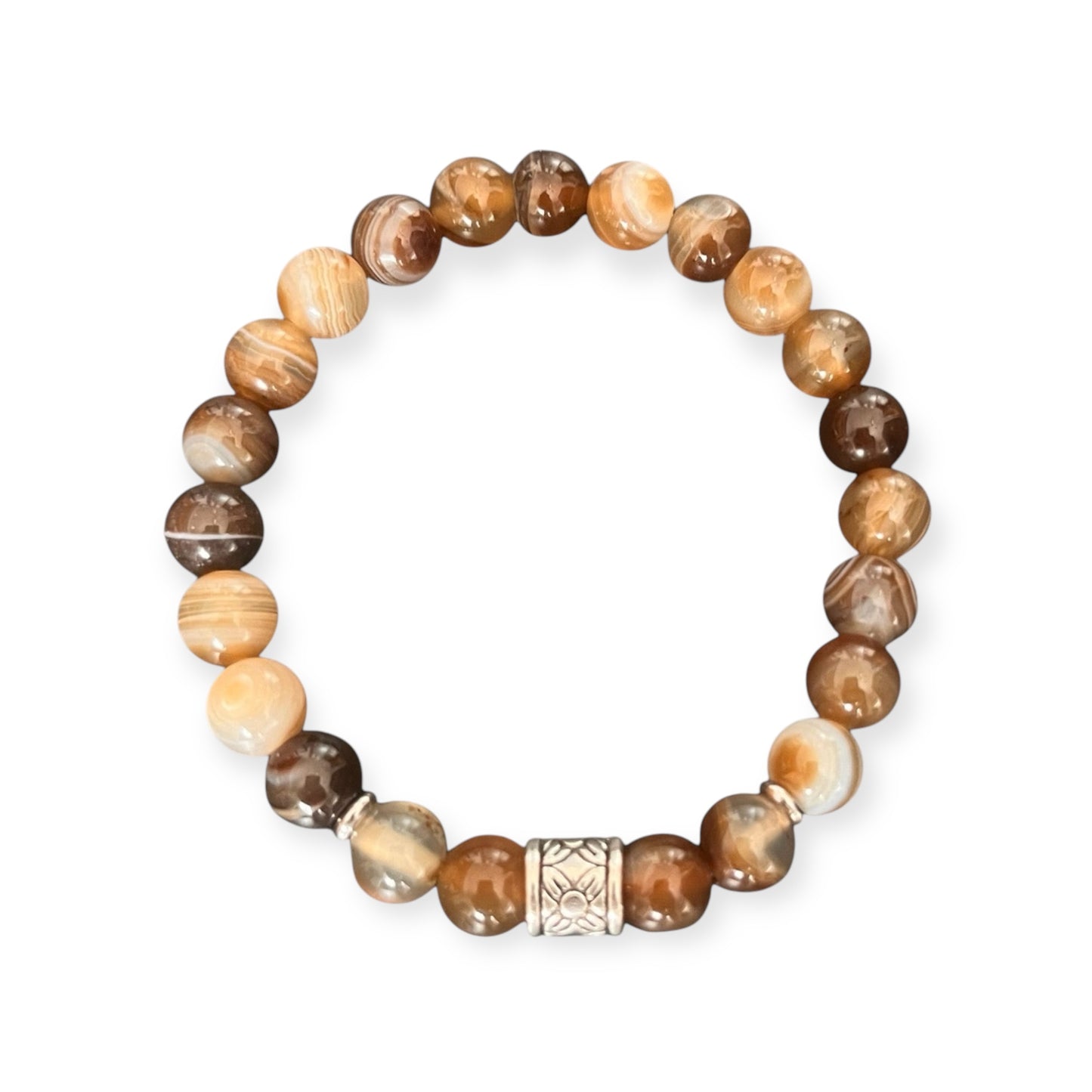 Bracciale Agata Marrone