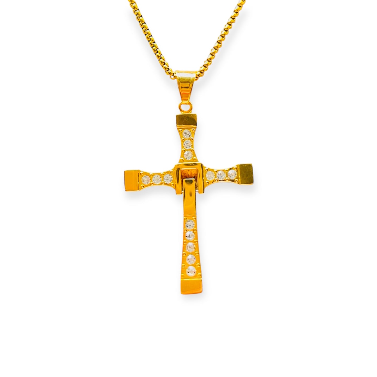 Collana GLITTER CROSS