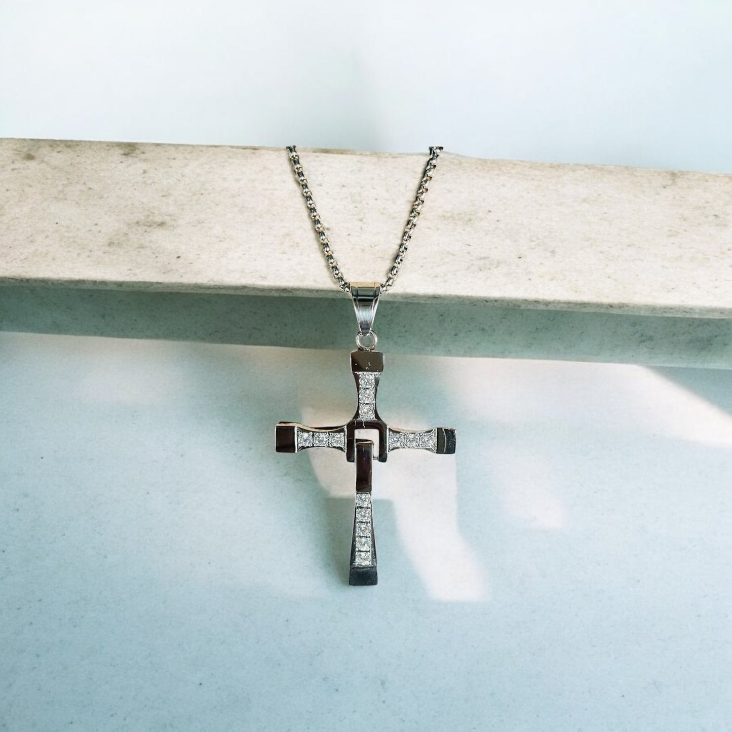 Collana GLITTER CROSS