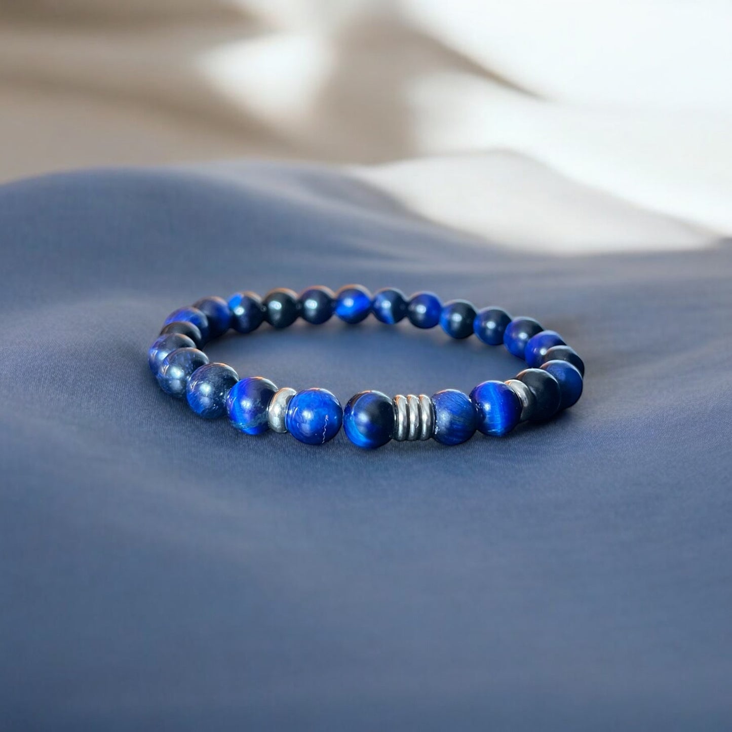 Bracciale Occhio di Tigre Blue