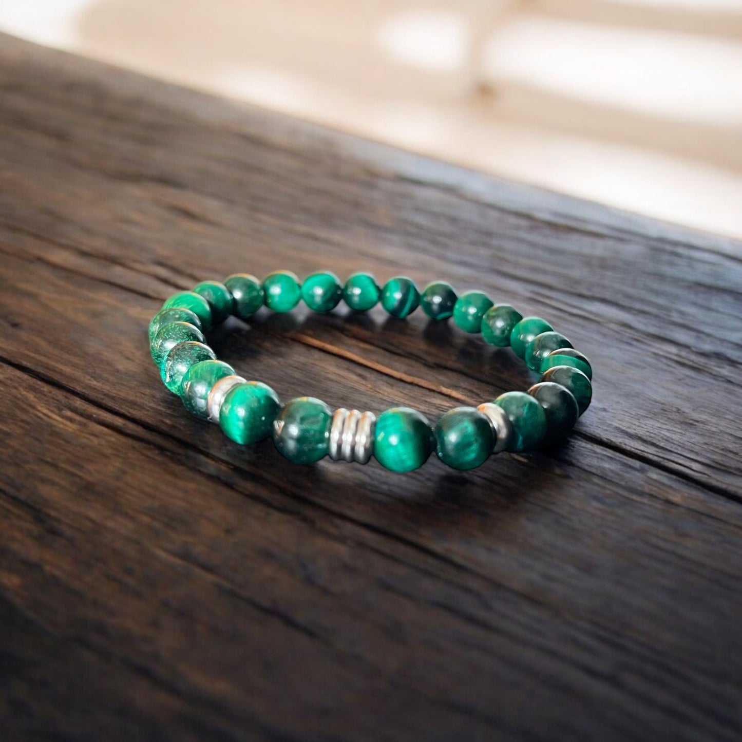 Bracciale Occhio di Tigre Verde