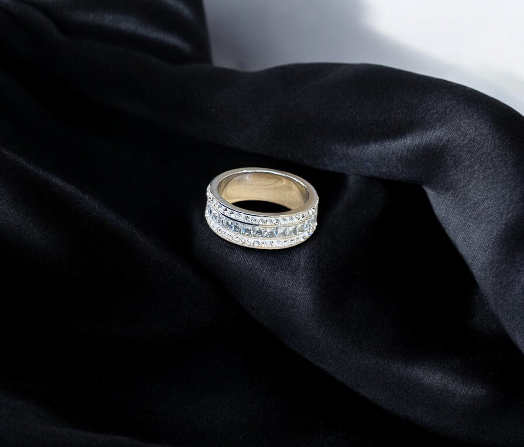 Anello Sparkling Lines