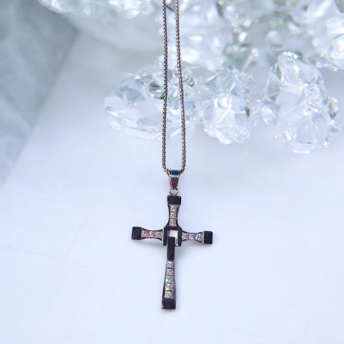 Collana GLITTER CROSS