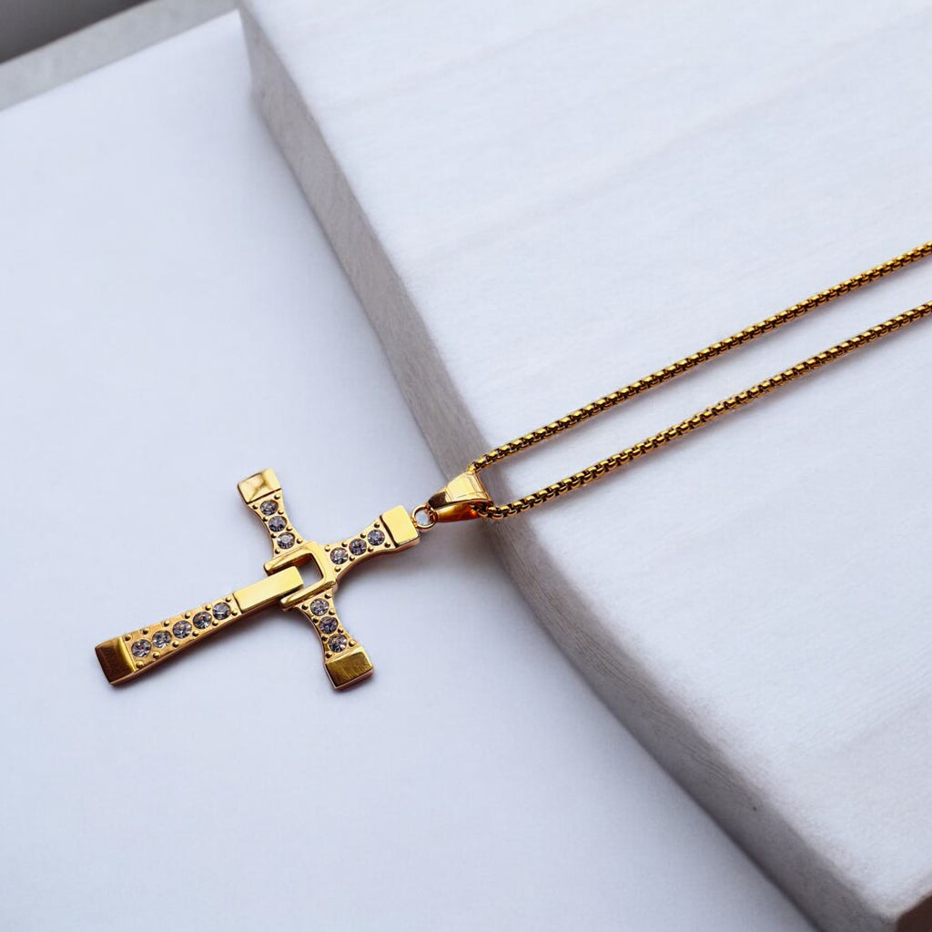 Collana GLITTER CROSS