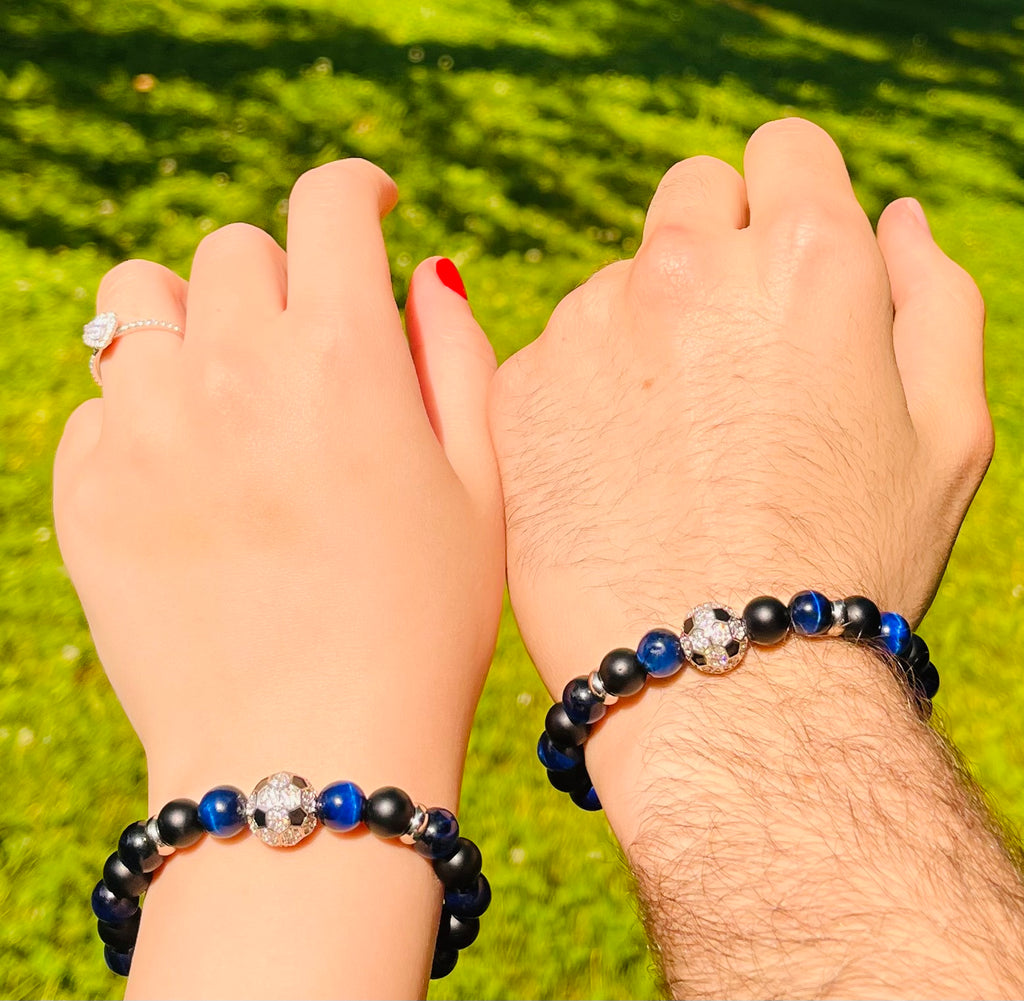 Bracciale NERO AZZURRI