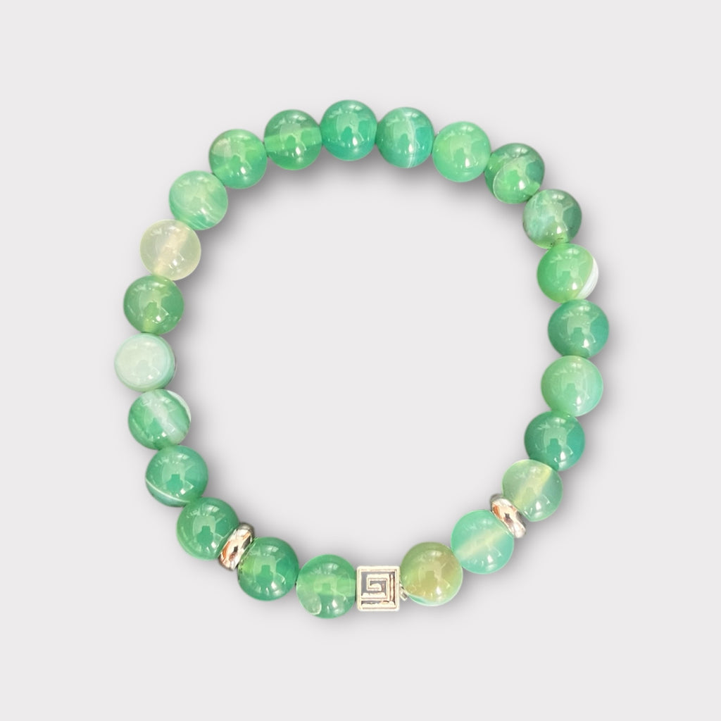Bracciale Agata Verde