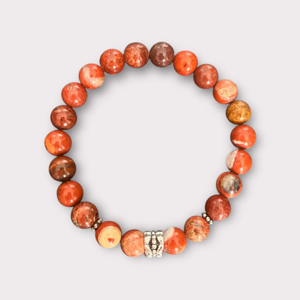 Bracciale Diaspro Rosso Terra