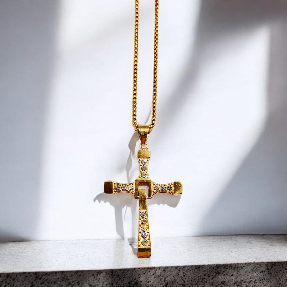 Collana GLITTER CROSS