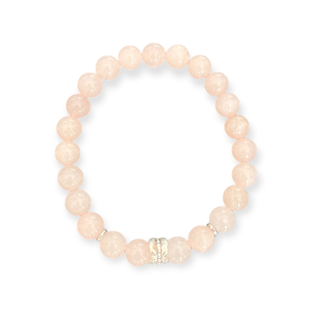 Bracciale Quarzo Rosa