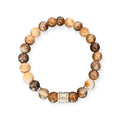 Bracciale Agata Marrone