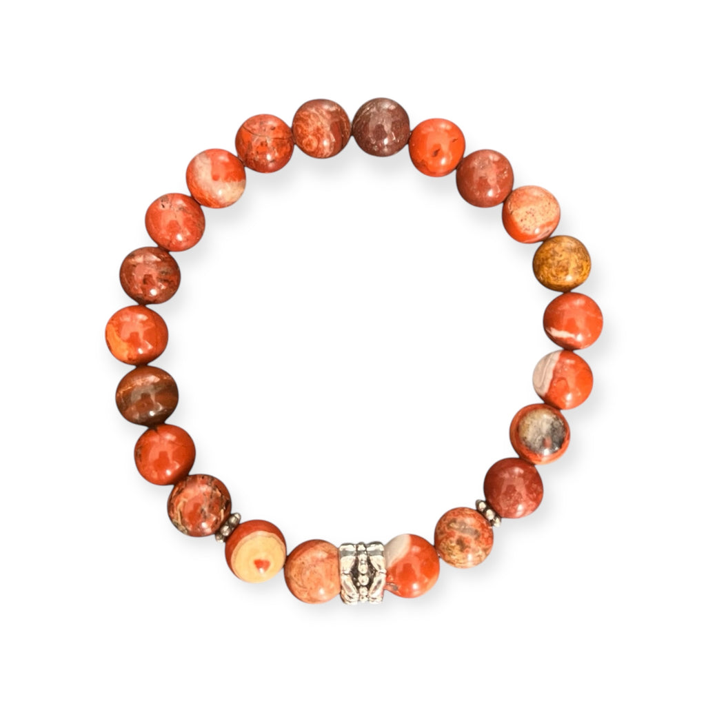 Bracciale Diaspro Rosso Terra