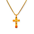 Collana ROUNDED CROSS