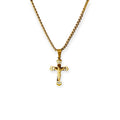 Collana STRIATED CROSS