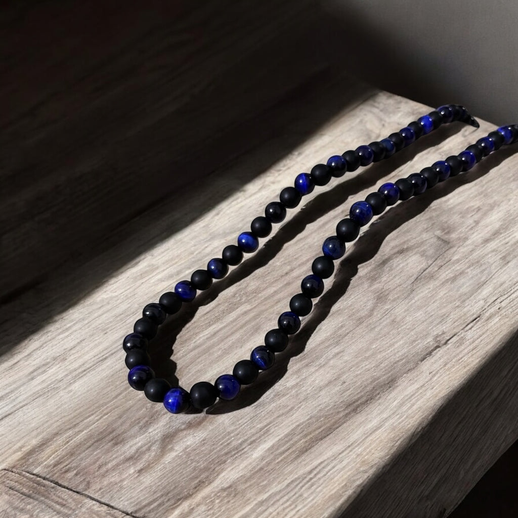 Collana Nero Azzurri